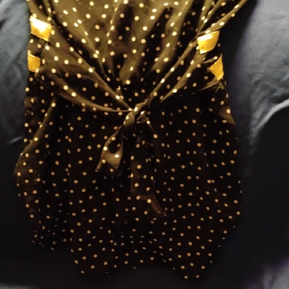 Jonathan Martin Polka Dot Blouse - Picture 7 of 9
